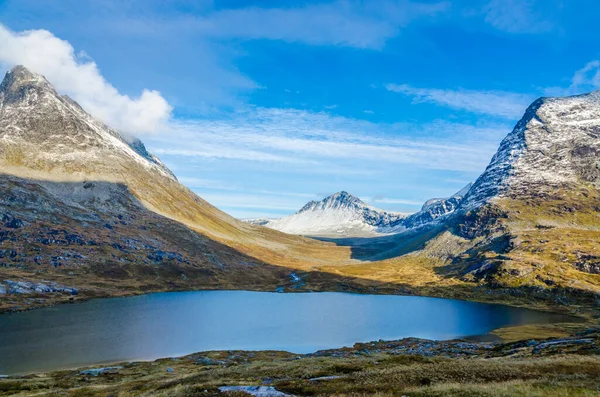 Mountain Highland Norway Fall Time — Stock Photo, Image