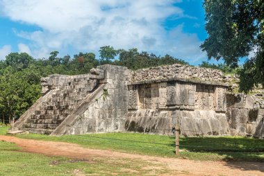 Chichen Itza. Yucatan Eyaleti, Meksika. En büyük antik Maya şehrinin kalıntıları..