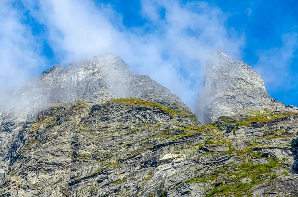 Mountain Rocks Norway Fall Time — Stock Photo, Image