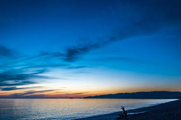 Sunset Surface Beautiful Superior Lake — Stock Photo, Image