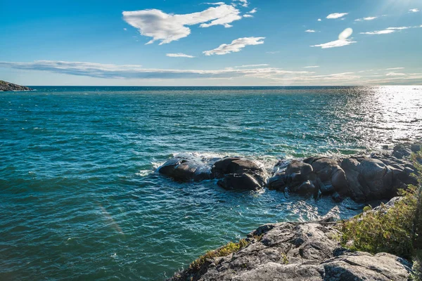 Bay Superior Lake Sunny Day Canada — Stock Photo, Image