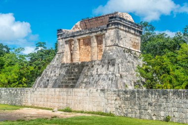 . Yucatn Eyaleti, Meksika. En büyük antik Maya şehrinin kalıntıları..
