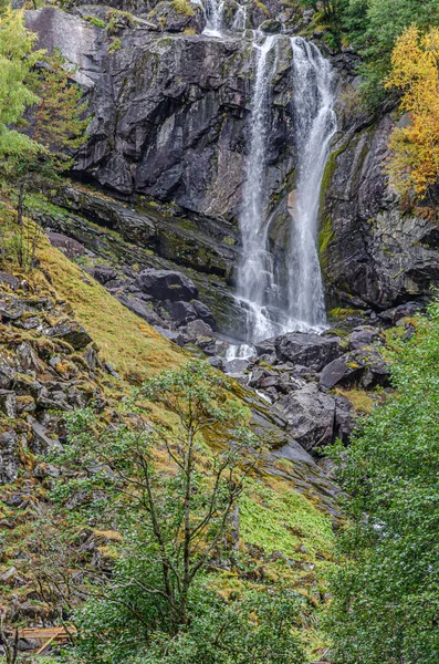 Hautes Terres Ensoleillées Norvège Automne — Photo