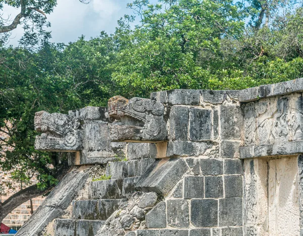 Chichen Itza Stato Dello Yucatan Messico Rovine Una Delle Più — Foto Stock