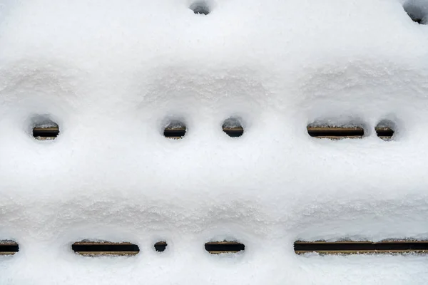 Зимой Дома Снегом — стоковое фото