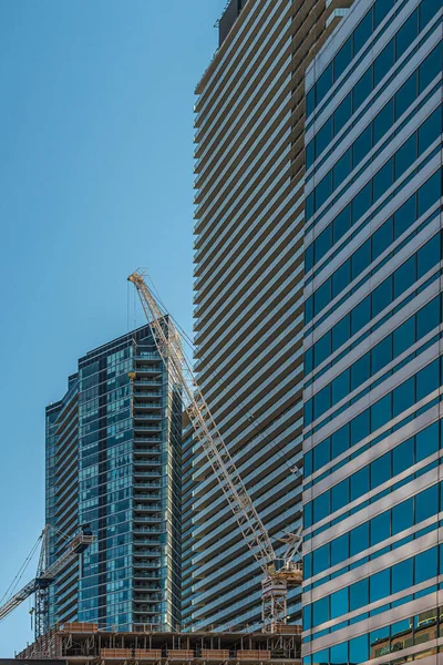 View Building Building Crane Toronto Downtown — Stock Photo, Image