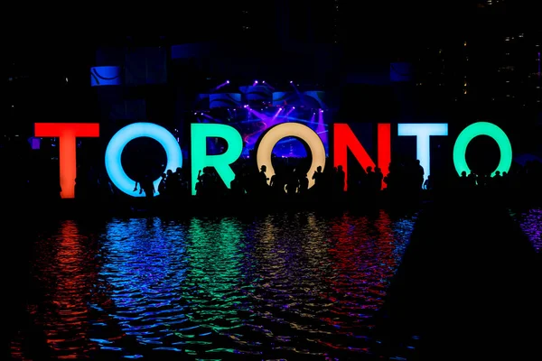 Fiesta Nocturna Toronto Streen — Foto de Stock