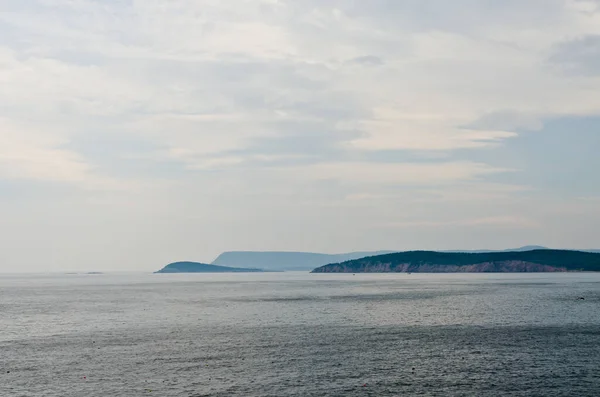 Kustlinjen Breton Highlands Nationalpark Nova Scotia Kanada — Stockfoto