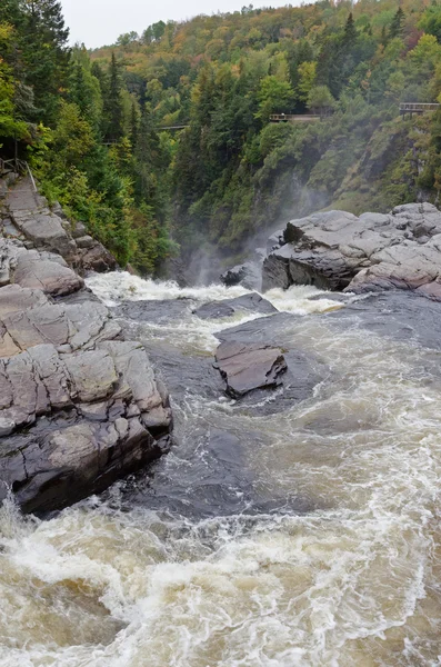 Canyons and waterfalls — Stock Photo, Image