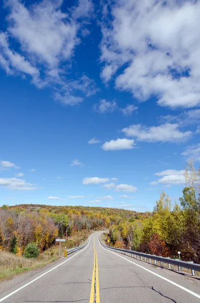 Straße im Algonquin Park — Stockfoto