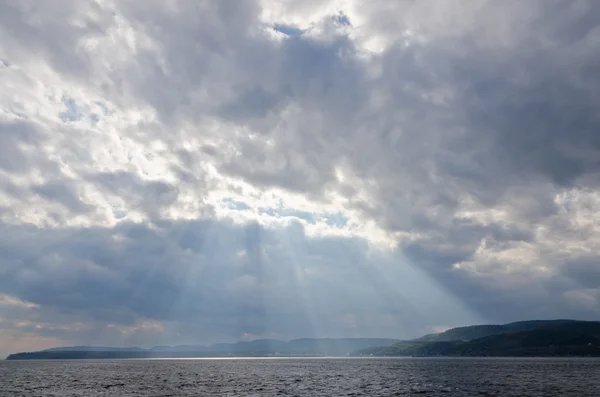 Mörk himmel — Stockfoto