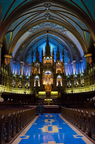 Montreal Notre-Dame Basilica — Stok fotoğraf