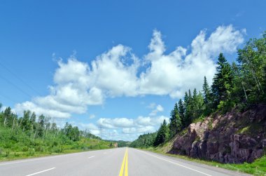 Trans Canada highway clipart