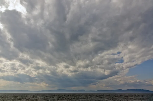 Mörk himmel — Stockfoto