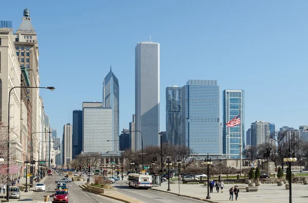 Budynki Chicago — Zdjęcie stockowe