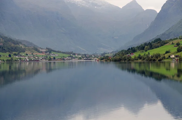 Norsko fjord — Stock fotografie