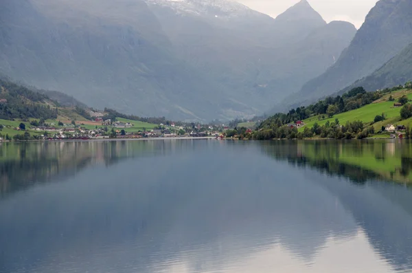 Norway fjord Stock Image