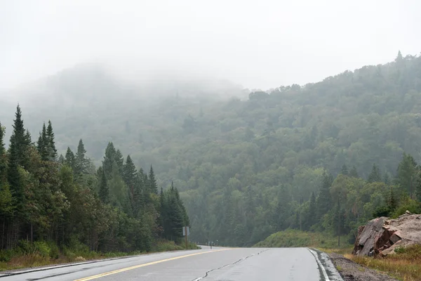 Forte brume près du lac Supérieur — Photo