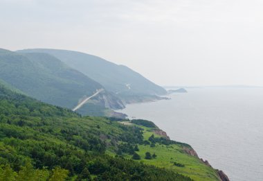 yol boyunca kıyı şeridi