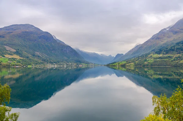 Picture of the Norway fjord — Stock Photo, Image