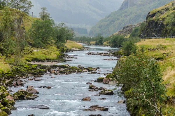 Górskie rzeki. Norwegia. — Zdjęcie stockowe