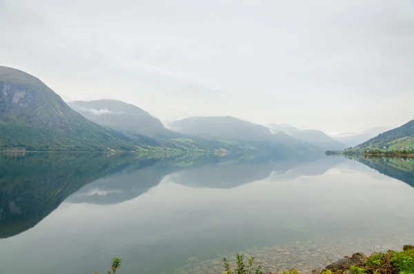 Imagem do fiorde da Noruega — Fotografia de Stock