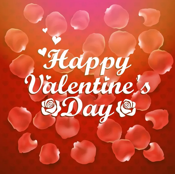 Valentines day background — Stock Vector