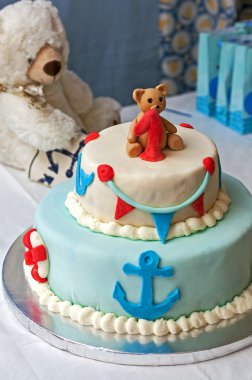 İlk doğum günü, deniz dünya Tema