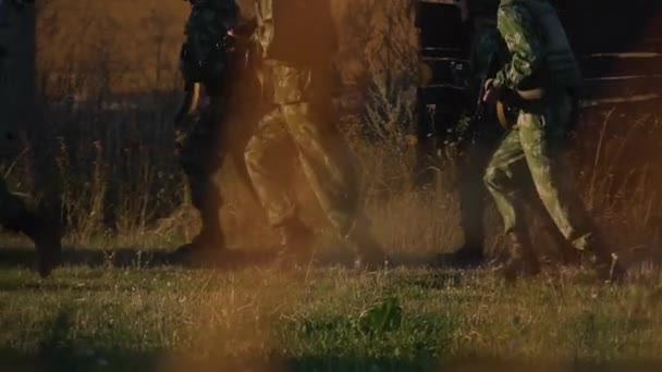 Donbass Ukraine Août 2020 Exercices Militaires Dans Est Ukraine — Video