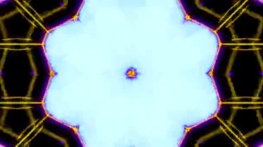 VJ için Kaleydoskop video arkaplanı