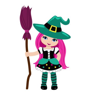 Cadılar Bayramı tatlı cadı