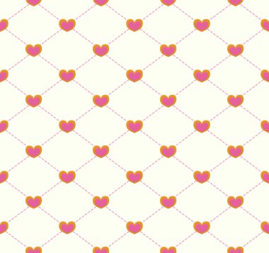 Kalpli kusursuz geometrik desen.