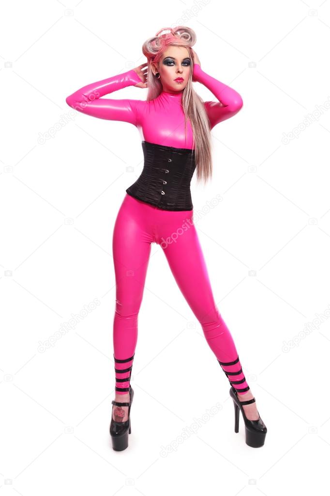 Girls In Pink Latex