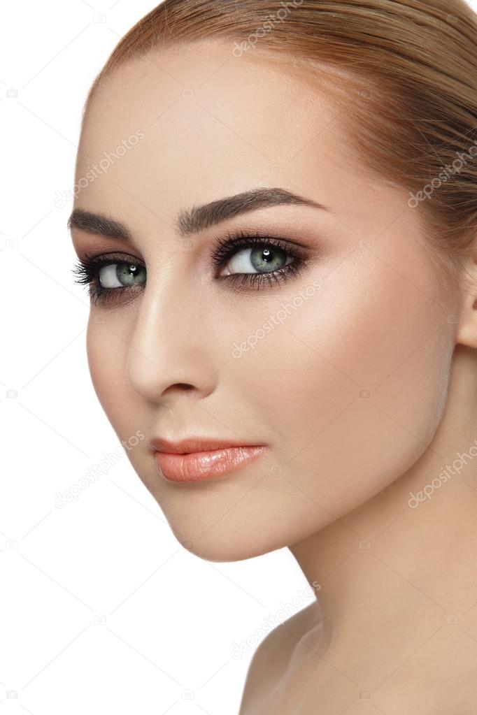 woman with stylish make-up