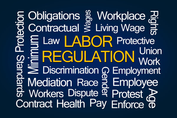Labor Regulation Word Cloud