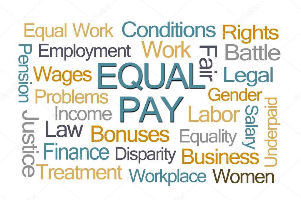 Equal Pay Word Cloud