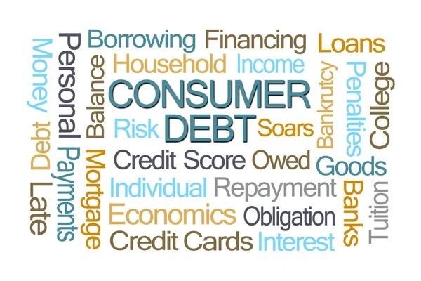 Consumer Dept Word Cloud — Stock Photo, Image