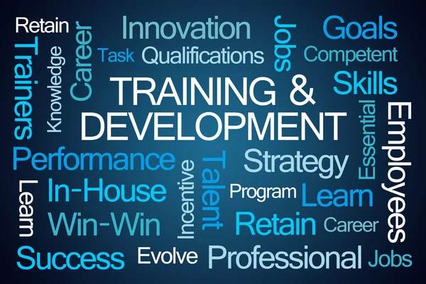 Training and Development Word Cloud Royalty Free Stock Photos