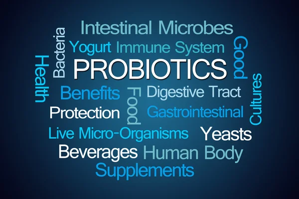Probiotics Word Cloud — Stock Photo, Image