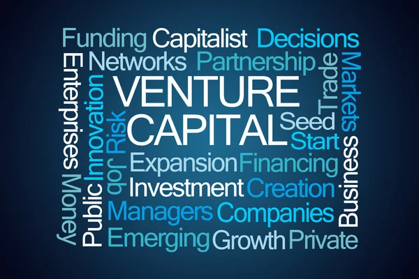 Venture Capital Word Cloud — Stockfoto