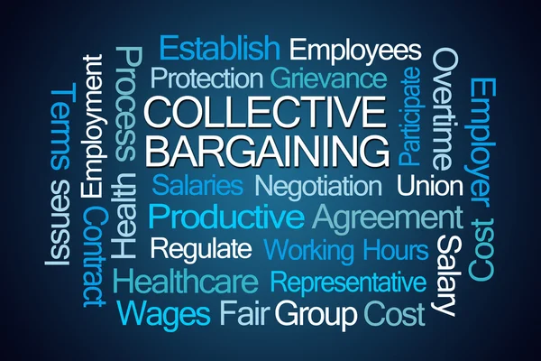 Collective Bargaining Word Cloud — Stock Photo, Image