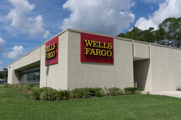 Wells Fargo Bank — Zdjęcie stockowe