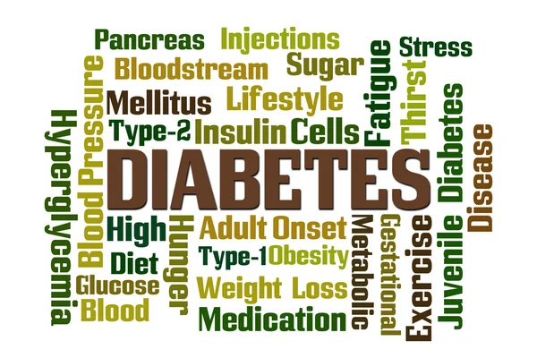 Diabete — Foto Stock