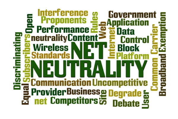 Neutralidad de la red — Foto de Stock