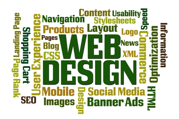 Webový design — Stock fotografie