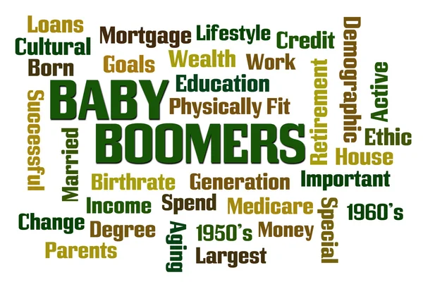 Baby Boomers — Fotografia de Stock