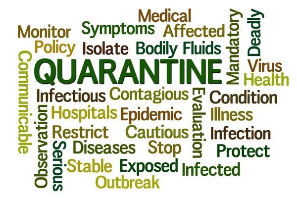 Quarantena — Foto Stock