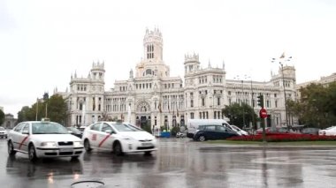 Madrid, Spain City Hall Building