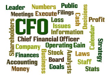 CFO kelime bulutu