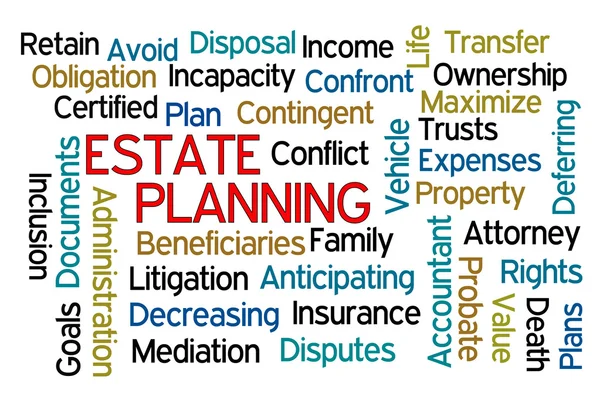 Estate Planning — Stock Photo, Image